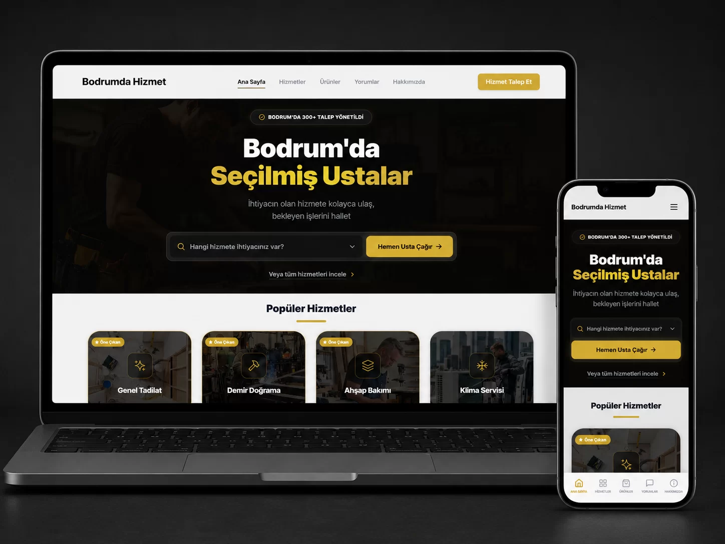 Bodrumda Hizmet